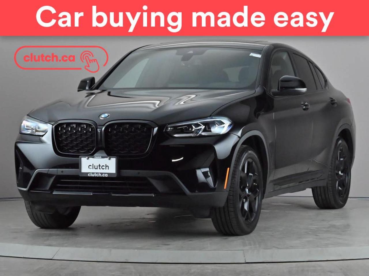 Used 2025 BMW X4 xDrive30i w/ Apple CarPlay, Heated Front Seats, Rearview Cam for sale in Toronto, ON