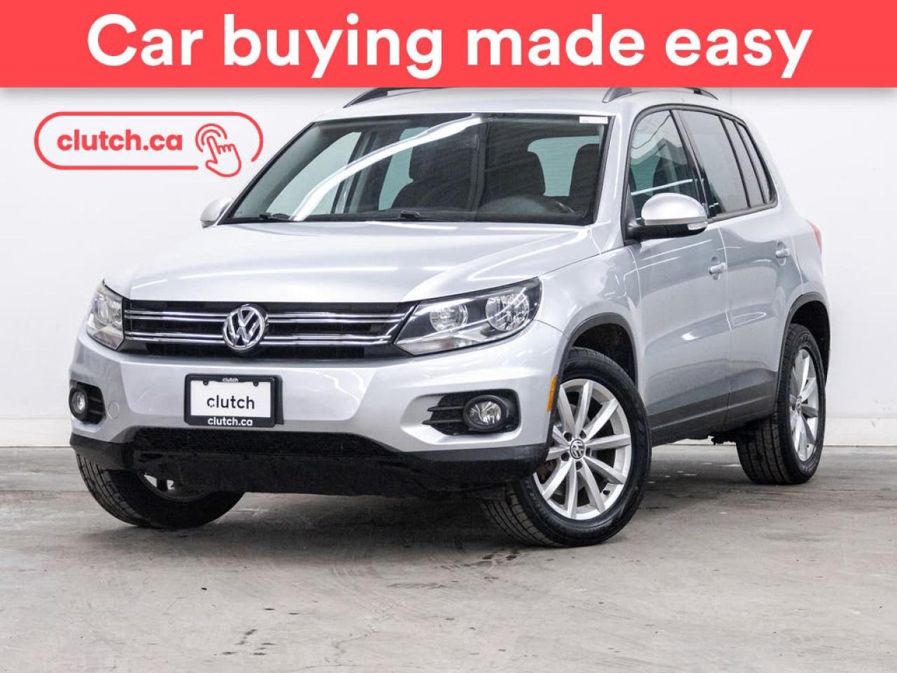 Used 2017 Volkswagen Tiguan Wolfsburg Edition AWD w/ Apple CarPlay & Android Auto, Heated Front Seats, Rearview Cam for sale in Toronto, ON