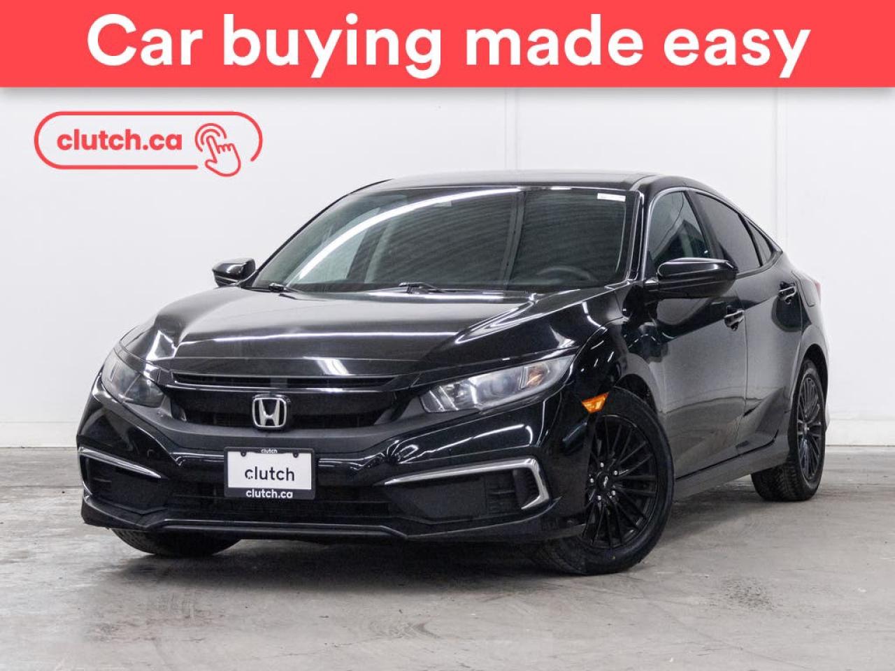 Used 2019 Honda Civic LX w/Apple Carplay & Android Auto, Heated Front Seats, Backup Cam for sale in Toronto, ON
