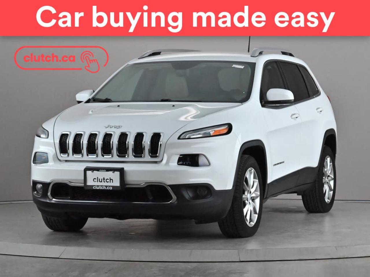 Used 2018 Jeep Cherokee Limited w/ Heated Front Seats, Rearview Camera, Cruise Control for sale in Toronto, ON