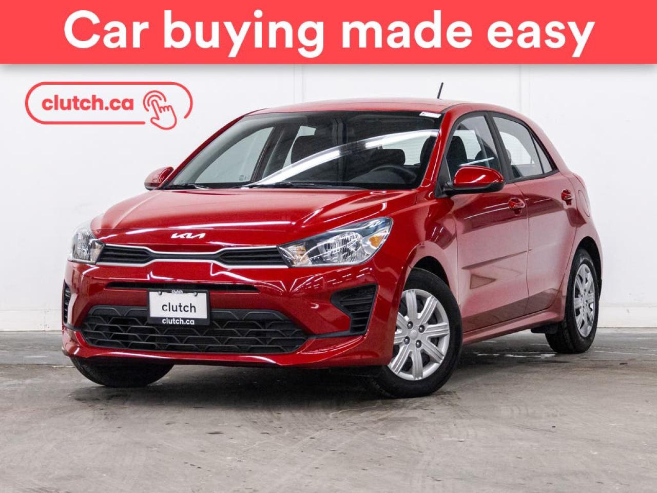 Used 2022 Kia Rio LX+ w/ Apple CarPlay & Android Auto, Heated Front Seats, Rearview Cam for sale in Toronto, ON