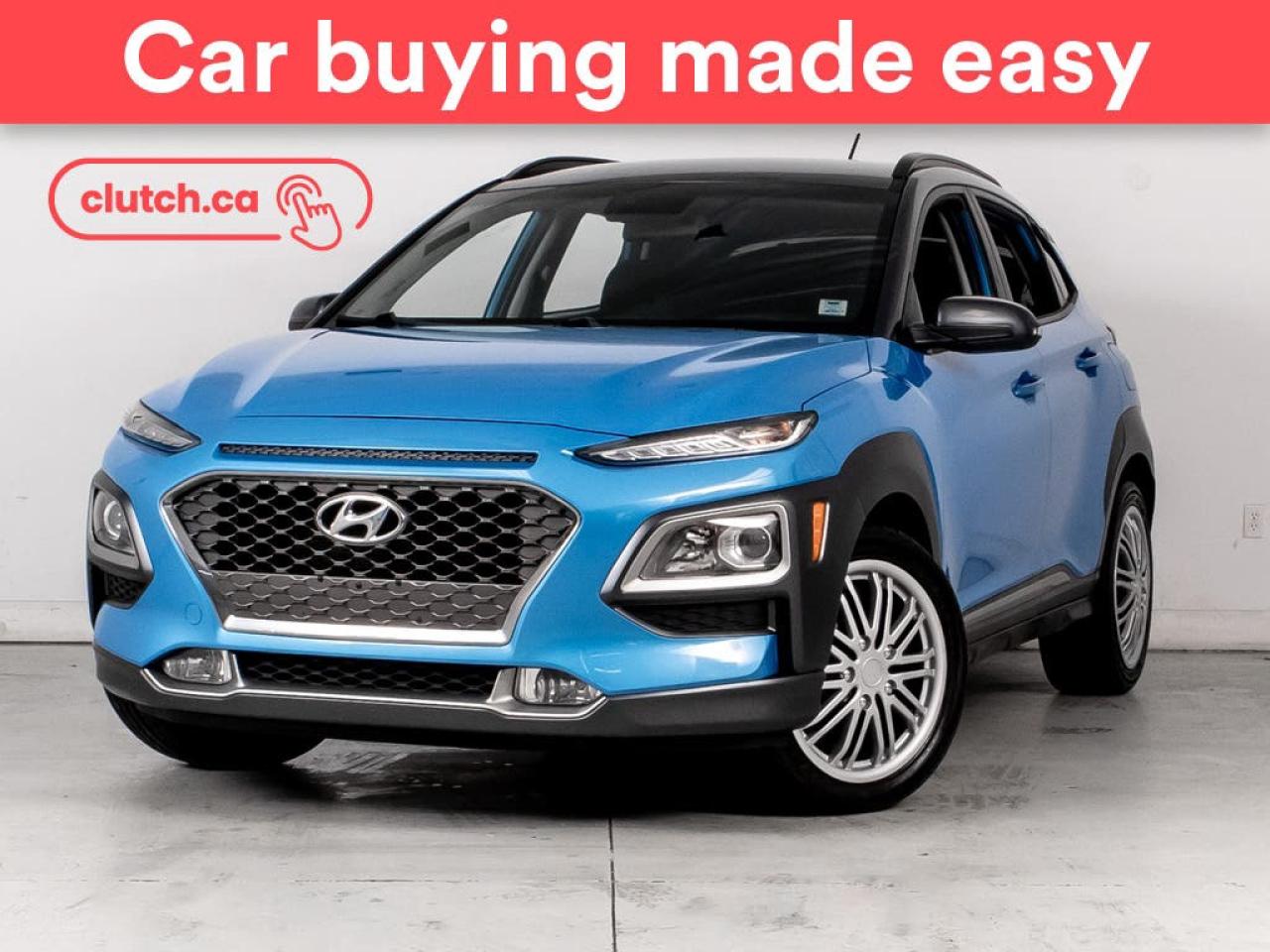 Used 2019 Hyundai KONA Trend w/ Heated Seats, Rearview Cam, Apple CarPlay for sale in Bedford, NS