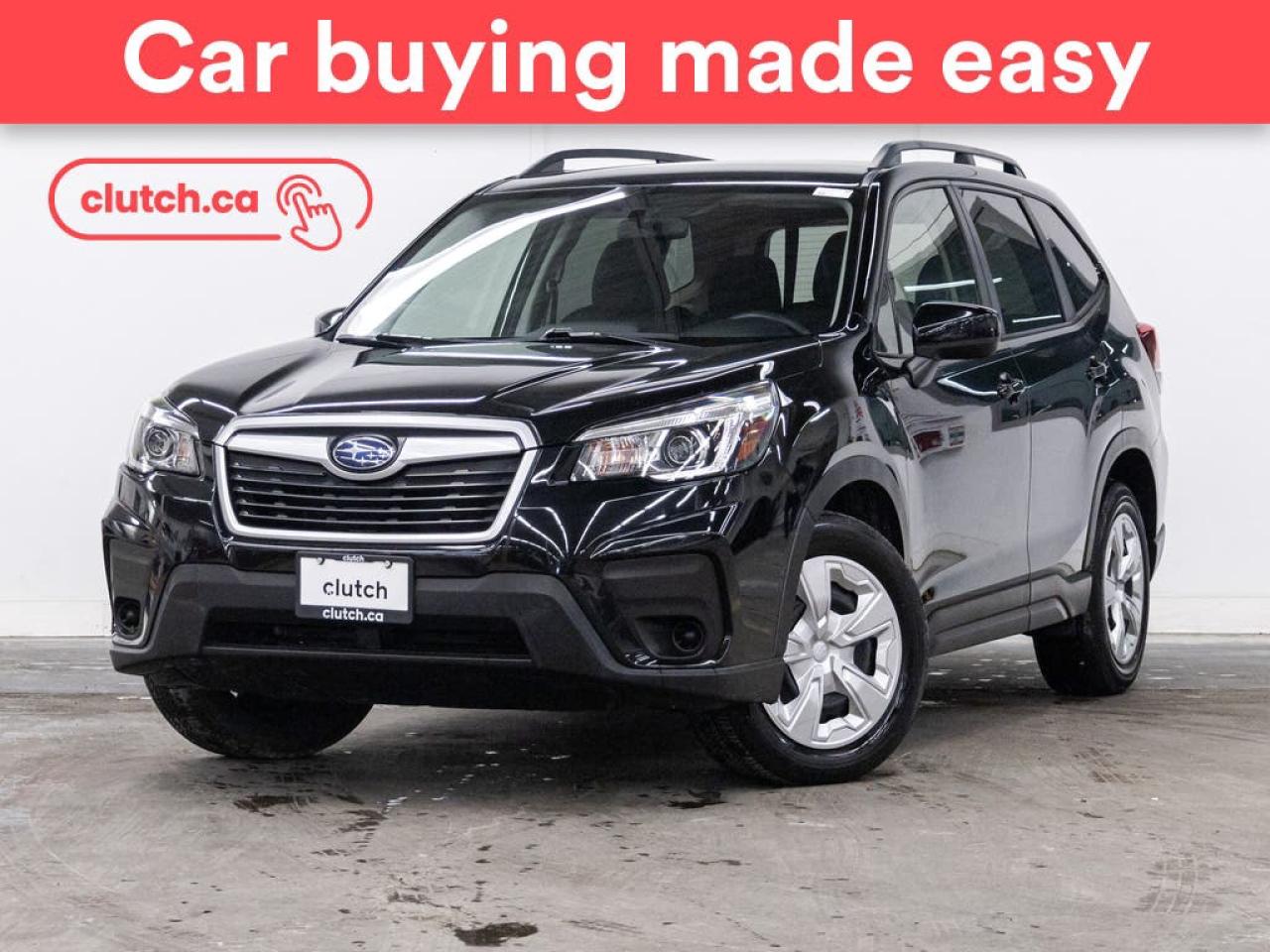 Used 2019 Subaru Forester 2.5i AWD w/ Apple CarPlay & Android Auto, Heated Front Seats, Rearview Cam for sale in Toronto, ON