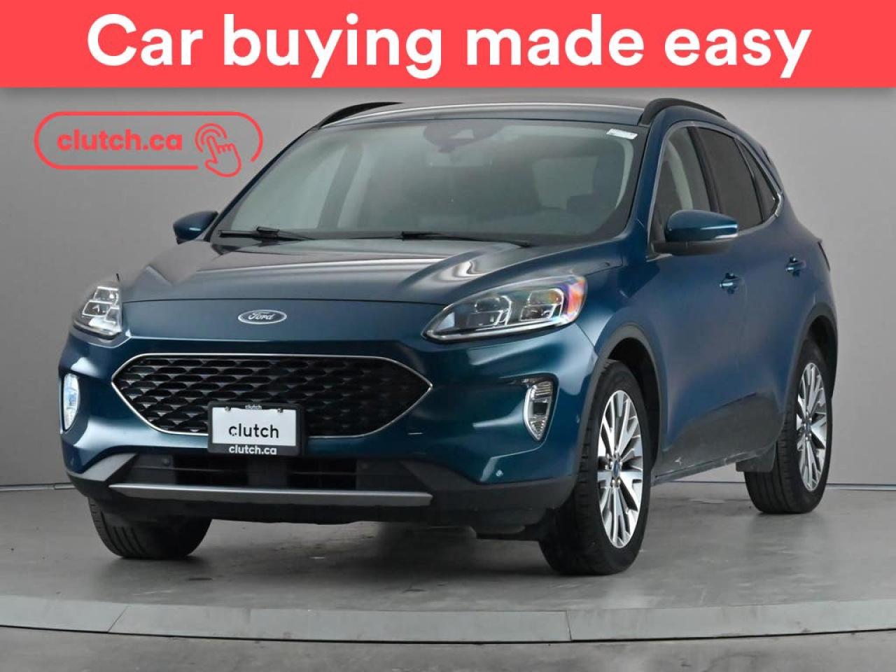 Used 2020 Ford Escape Titanium Hybrid AWD w/ Apple CarPlay, Heated Front Seats, Rearview Cam for sale in Toronto, ON