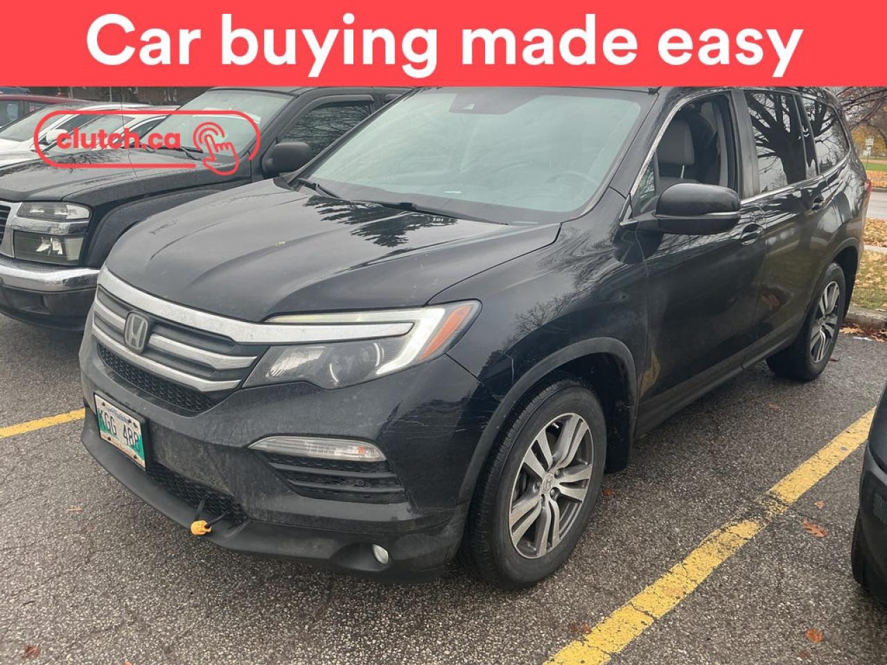 Used 2016 Honda Pilot EX-L NAVI AWD w/ Heated Front Seats, Rearview Camera, Cruise Control for sale in Toronto, ON