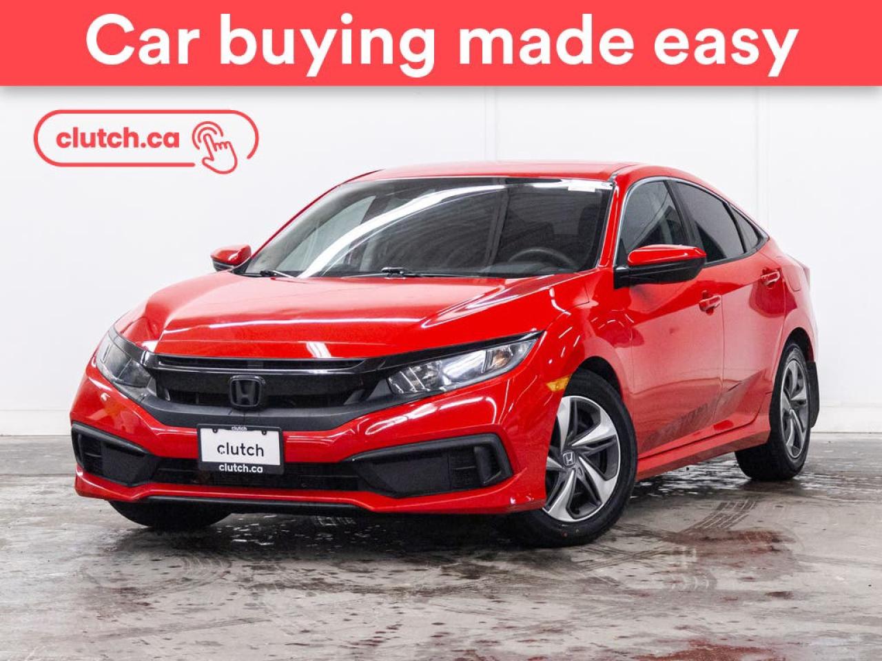 Used 2019 Honda Civic LX w/ Apple CarPlay & Android Auto, Rearview Camera, Heated Front Seats for sale in Toronto, ON