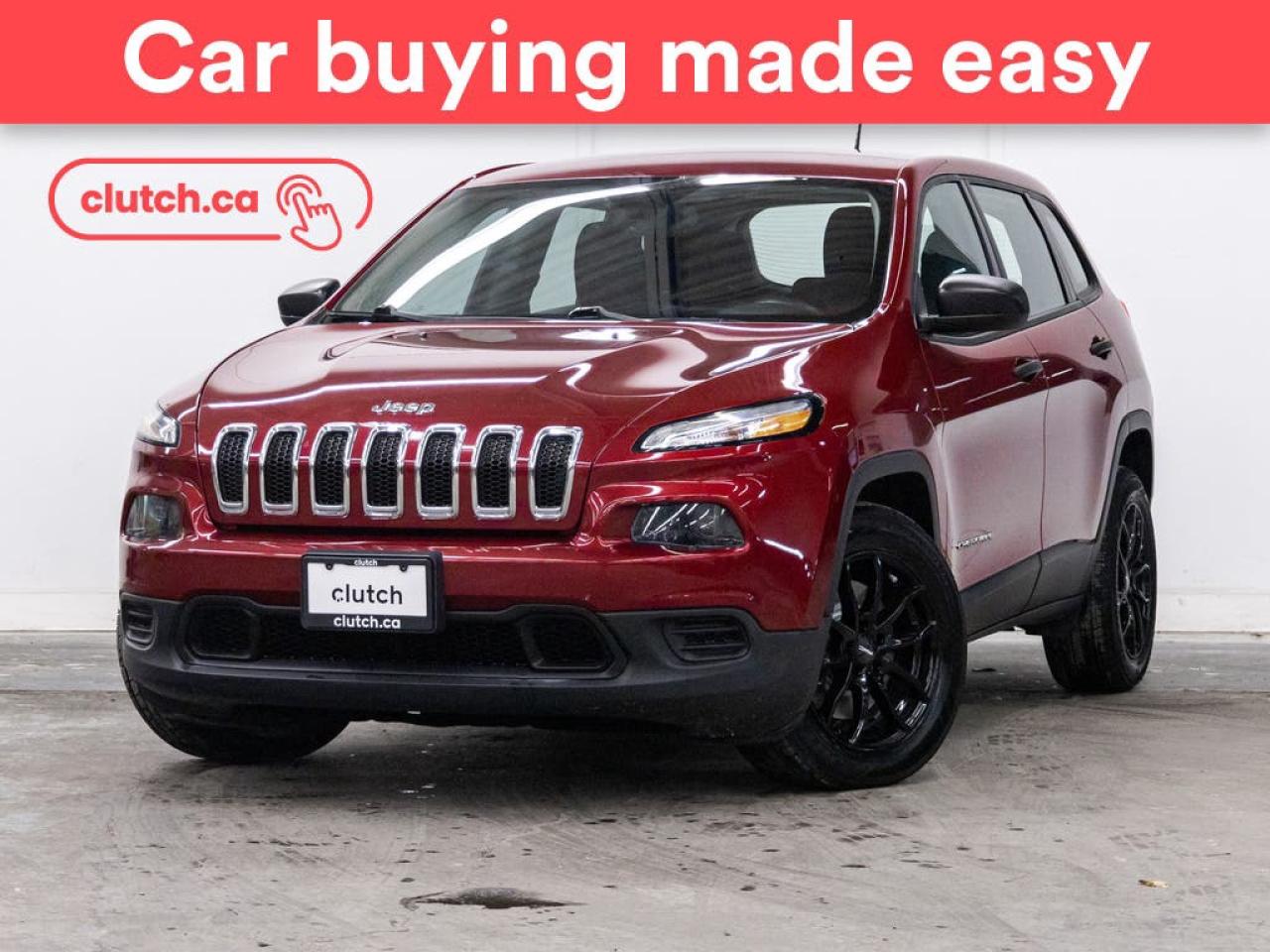 Used 2016 Jeep Cherokee Sport 4x2 w/ Heated Front Seats, Bluetooth, Rearview Cam for sale in Toronto, ON