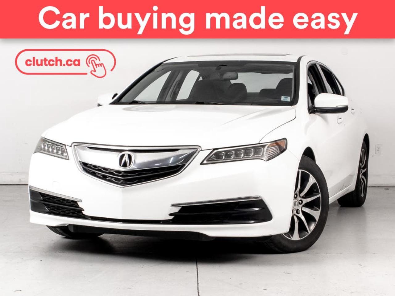 Used 2017 Acura TLX Base w/Sunroof, Heated seats, Rear view Camera for sale in Bedford, NS