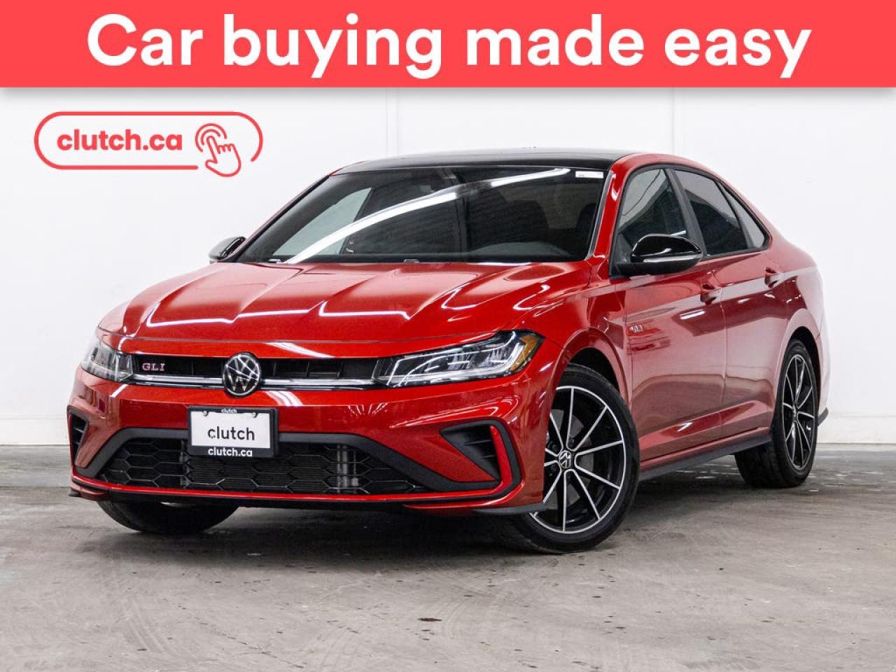 Used 2025 Volkswagen Jetta GLI Autobahn w/Apple CarPlay & Android Auto, Heated Front Seats, Backup Cam for sale in Toronto, ON