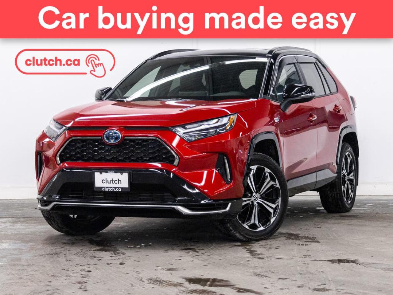 Used 2024 Toyota RAV4 Prime XSE AWD w/ Apple CarPlay & Android Auto, Heated Front Seats, Rearview Camera for sale in Toronto, ON
