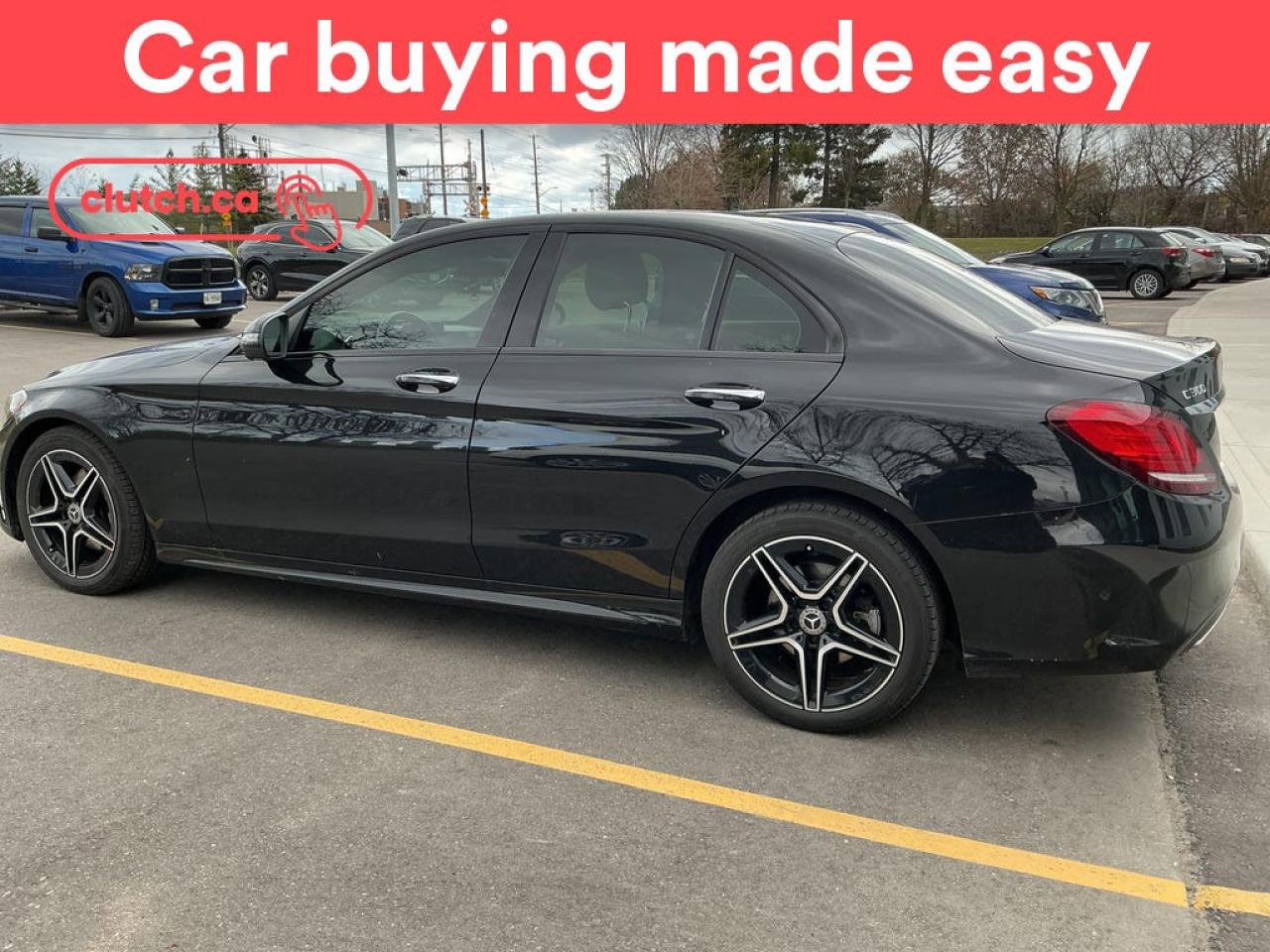 Used 2021 Mercedes-Benz C-Class C 300 4MATIC w/ Apple CarPlay, Heated Front Seats, Rearview Cam for sale in Toronto, ON