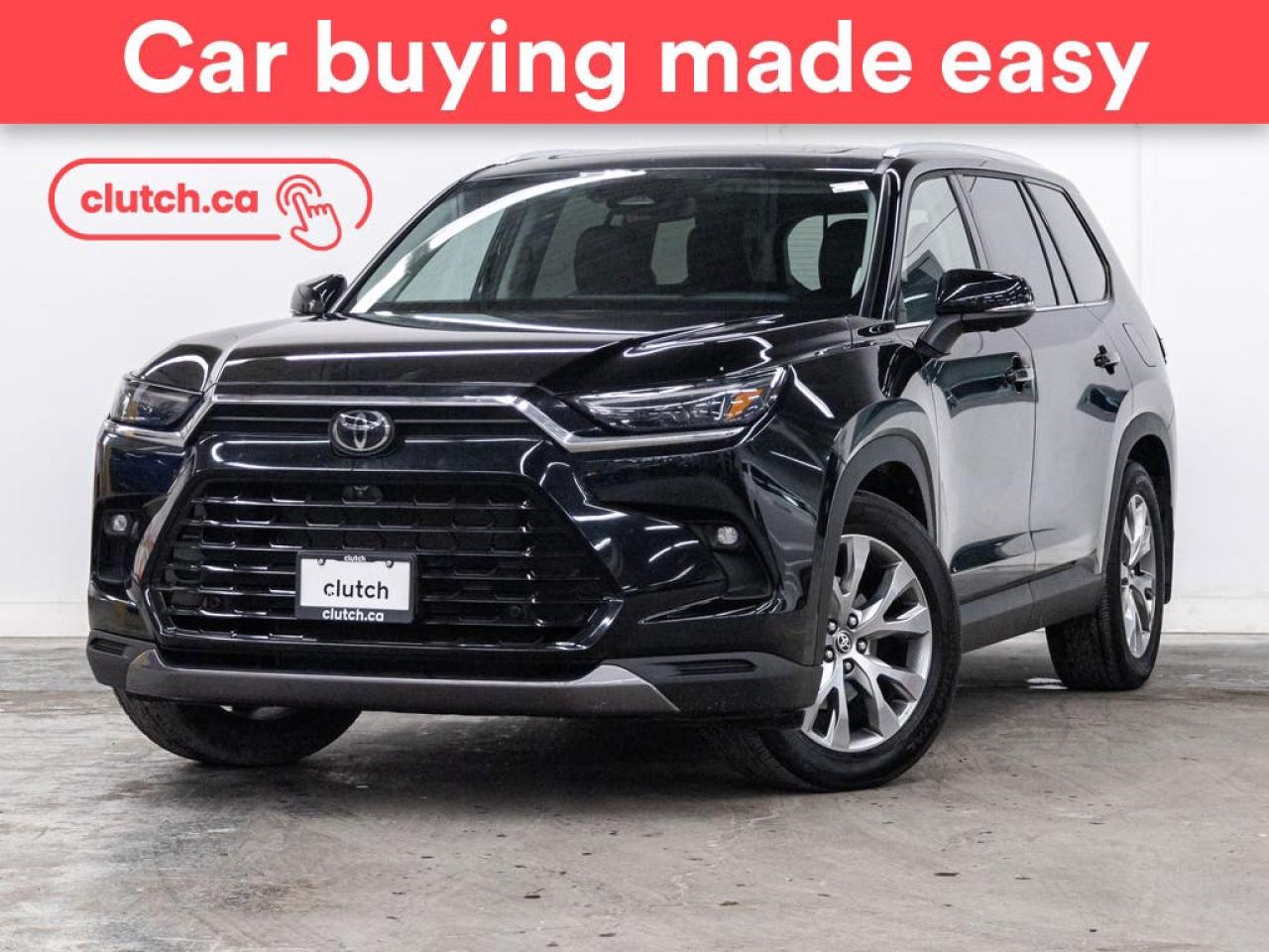 Used 2024 Toyota Grand Highlander Limited AWD w/Apple CarPlay, Heated Front Seats, Backup Cam for sale in Toronto, ON