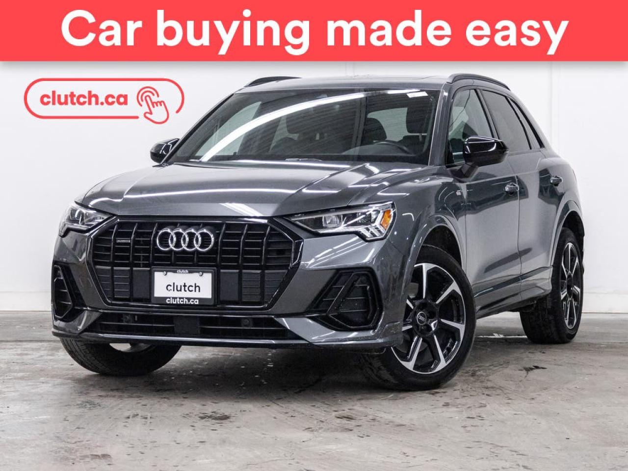 Used 2022 Audi Q3 Progressiv 45 AWD w/Apple CarPlay & Android Auto, Heated Front Seats, Backup Cam for sale in Toronto, ON