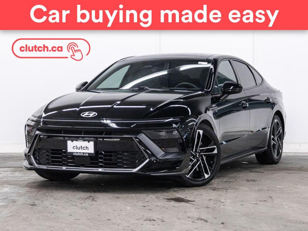 Used 2025 Hyundai Sonata N Line Ultimate w/ Apple CarPlay & Android Auto, Heated Front Seats, Power Sunroof for sale in Toronto, ON
