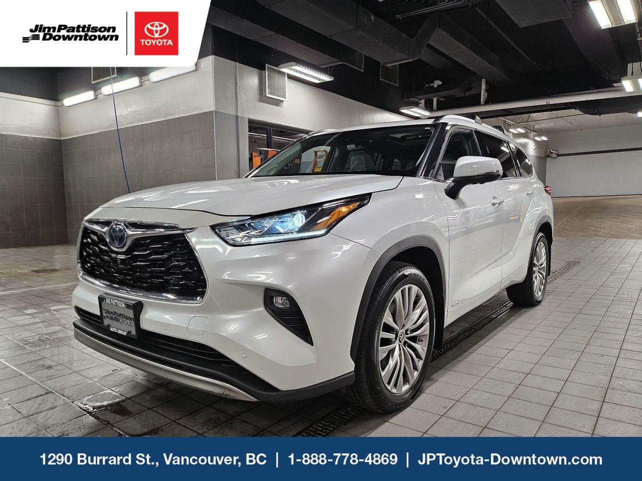 Used 2023 Toyota Highlander Hybrid PLTM/ CERTIFIED/ NO ACCIDENTS/ FULLY LOADED for sale in Vancouver, BC