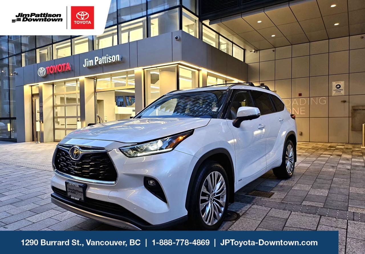 Used 2023 Toyota Highlander Hybrid PLTM/ CERTIFIED/ NO ACCIDENTS/ FULLY LOADED for sale in Vancouver, BC
