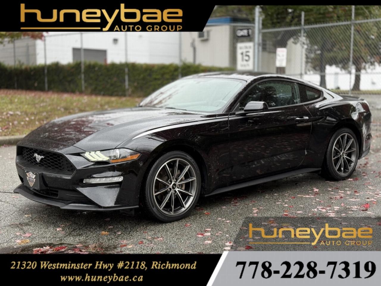 Used 2019 Ford Mustang EcoBoost PREMIUM FASTBACK (WITH EXHAUST) for sale in Richmond, BC