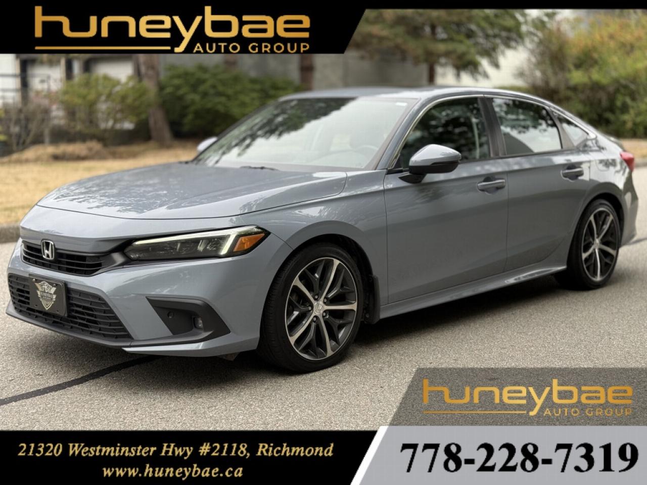 Used 2022 Honda Civic Sedan Touring CVT for sale in Richmond, BC