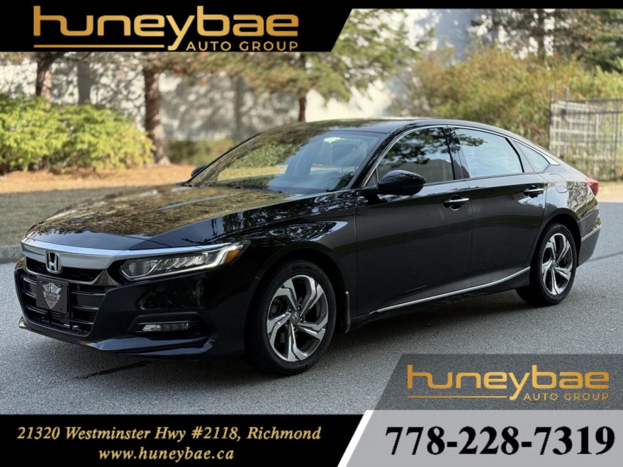 Used 2019 Honda Accord Sedan EX-L (LOW MILEAGE) for sale in Richmond, BC