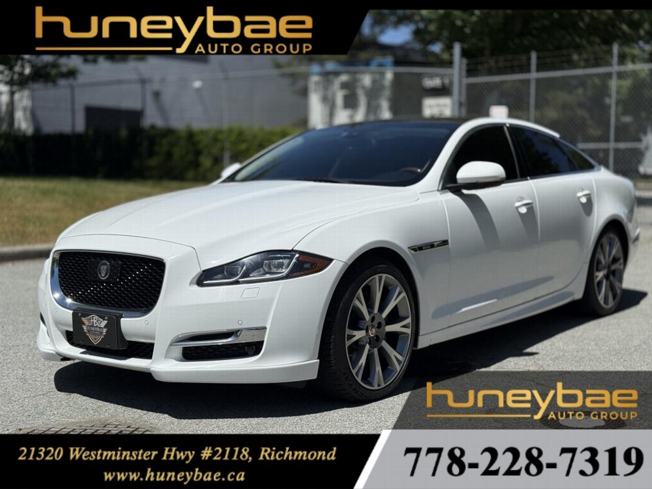 <p><strong>2016 Jaguar XJ R SPORT | 3.0L AWD | LUXURY OAK WOOD INTERIOR | LOW KMS | MEMORY SEATING | LUXURY REDEFINED</strong></p>
<p>Fresh Trade | Rare Find<br />Clean Title<br />Low Kilometres</p>
<p>Sophisticated, powerful, and truly luxury redefined &mdash; this is executive driving at its finest.</p>
<p>Key Features & Highlights:<br />3.0L Engine<br />All-Wheel Drive (AWD)<br />R Sport Package<br />Luxury Oak Wood Interior Trim<br />Leather Interior<br />Memory Seating<br />Heated Front Seats<br />Heated Steering Wheel<br />Navigation System<br />Premium Sound System<br />Digital Display<br />Blind Spot Monitoring<br />Parking Sensors<br />Premium Alloy Wheels<br />Dual-Zone Climate Control</p>
<p>Refined performance, premium comfort, and standout luxury &mdash; ready for its next owner.</p>
<p>Viewings by appointment only<br />Call or email to book your private viewing.</p>
<p>Stock # HB113<br />Dealer License # 50529</p>
<p>Don&rsquo;t like your current car?<br />New to Canada?<br />No credit / Bad credit?<br />High interest rate?</p>
<p>Call or Text: 778-228-7319<br />WE WILL GET YOU APPROVED (conditions apply)</p>
<p>Disclaimer: All used vehicles are subject to a $995 documentation fee plus applicable taxes. Pricing may vary depending on vehicle and lender.</p>