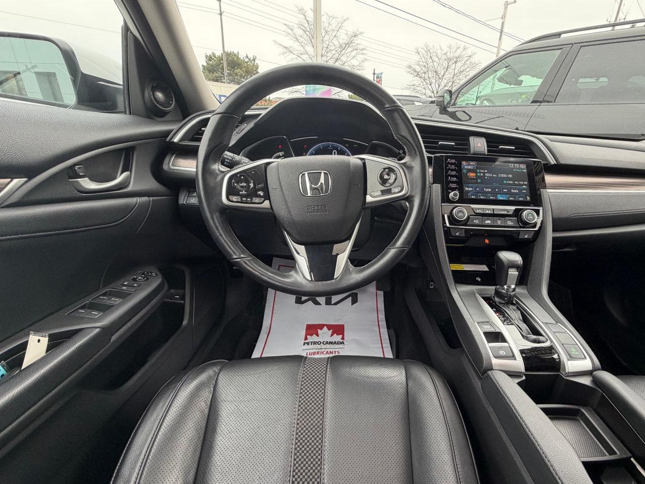 2019 Honda Civic Sedan Touring Pkg.   Remote Engine Starter, Heated Seats Photo