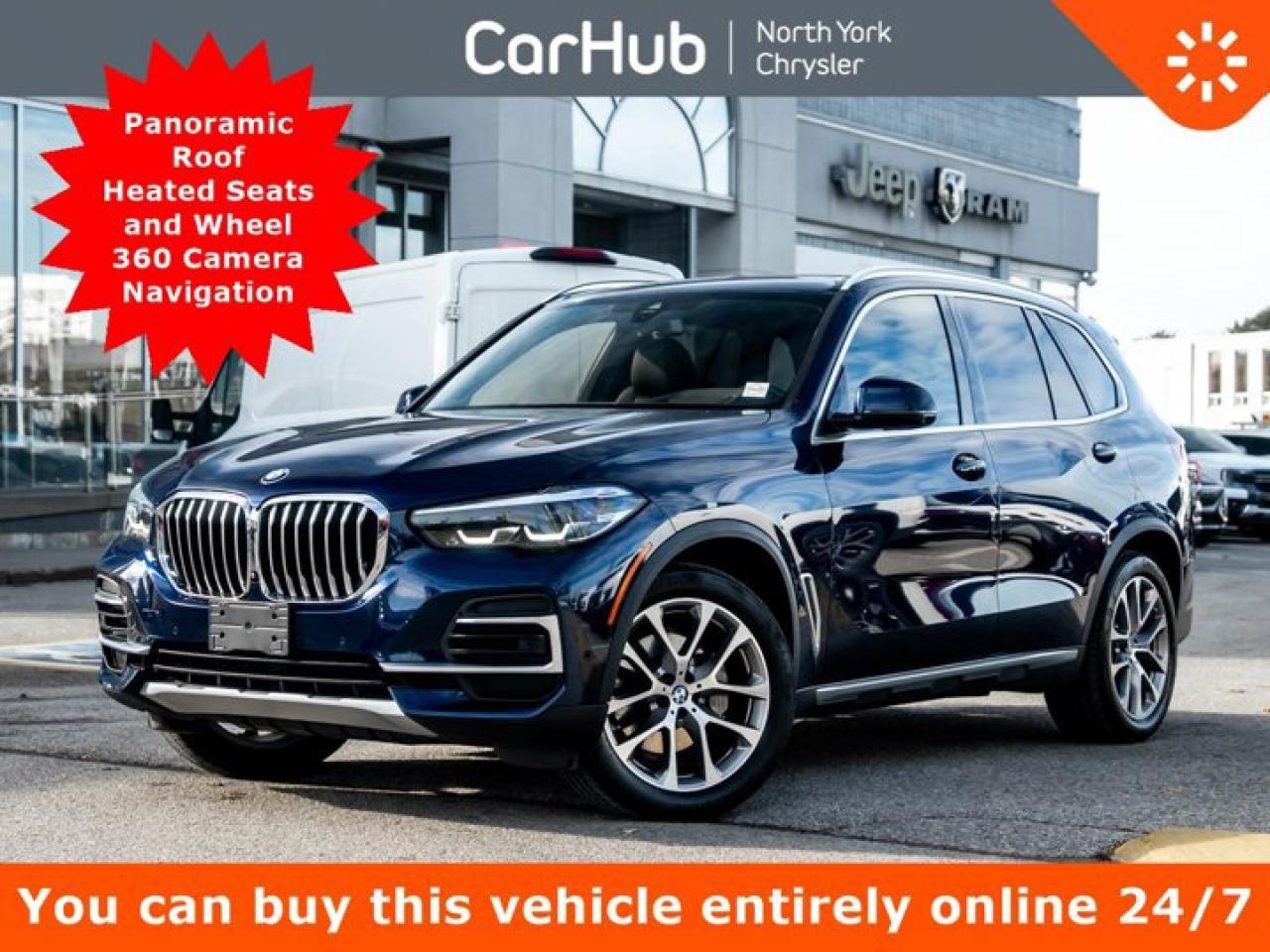 Used 2022 BMW X5 xDrive40i Panoroof Heated Seats and Wheel 360 Camera Navi Lane Departure Warning for sale in Thornhill, ON