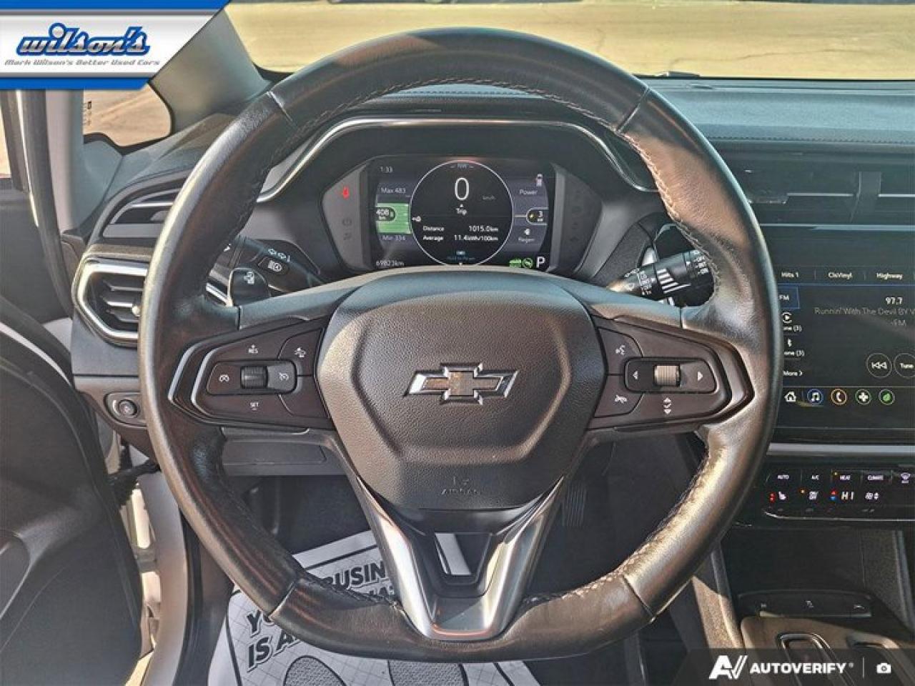 2023 Chevrolet Bolt EV 1LT | Heated Seats + Steering | Remote Start | Carplay and Android Auto | and More ! Photo