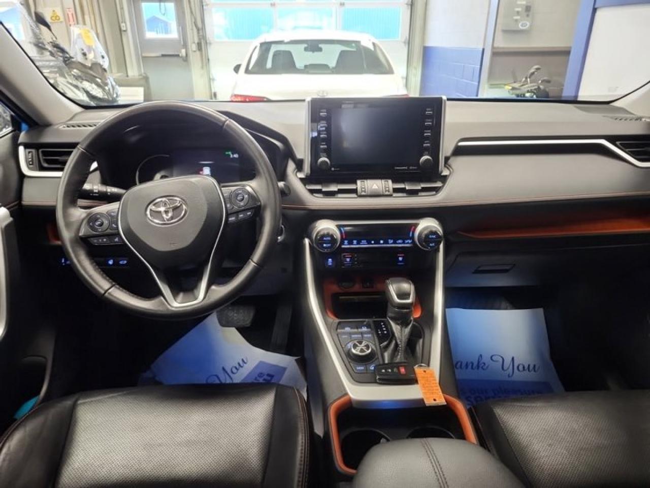 2021 Toyota RAV4 Trail AWD | Leather | Sunroof | Cooled + Heated Seats | Heated Wheel | CarPlay + Android and More ! Photo3