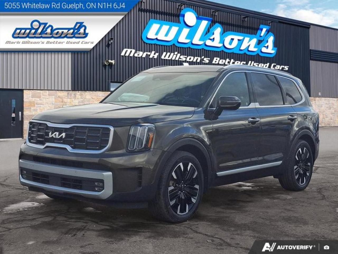 Used 2023 Kia Telluride SX Limited | Terracotta Leather | Pano Roof | 360 Camera | Nav | Smart Cruise | and More ! for sale in Guelph, ON