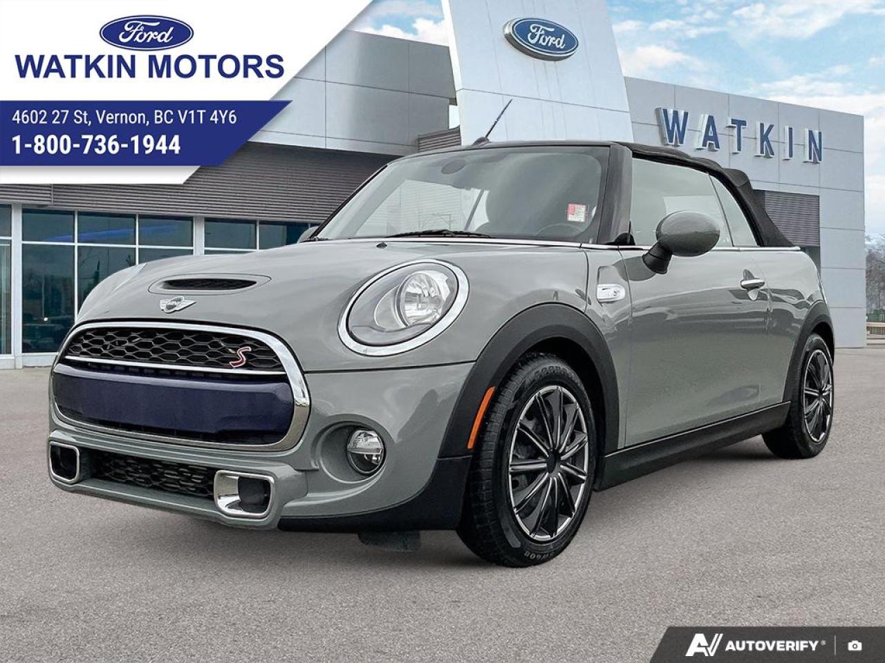 Used 2016 MINI Cooper S  for sale in Vernon, BC