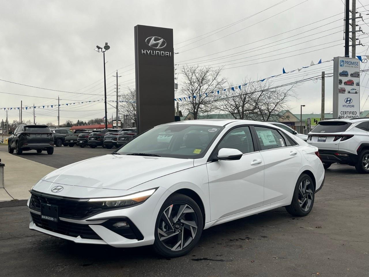 New 2026 Hyundai Elantra Hybrid Luxury Sedan for sale in Midland, ON