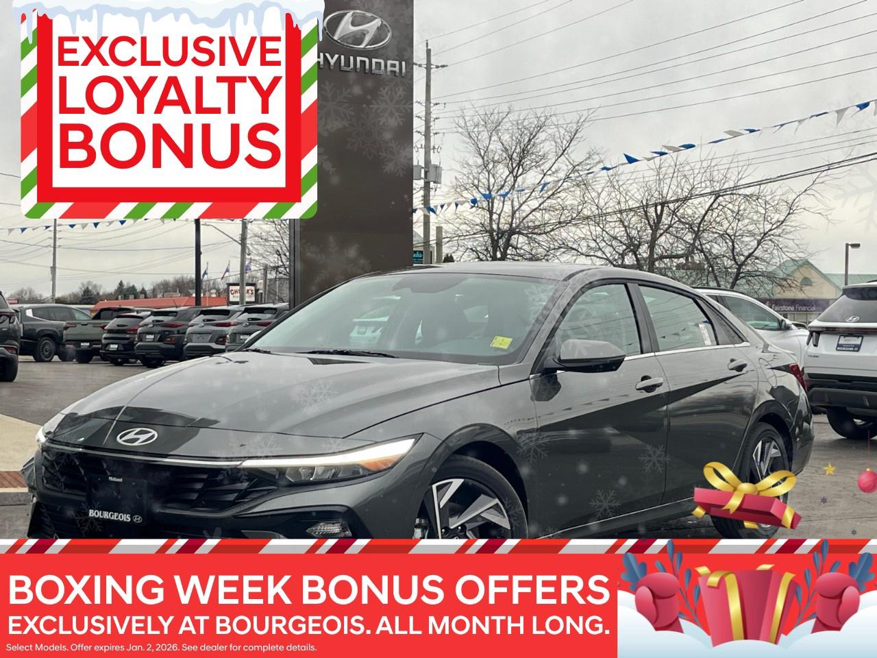 New 2026 Hyundai Elantra Hybrid Luxury Sedan for sale in Midland, ON