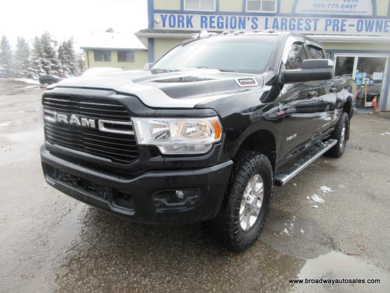 Used 2020 RAM 2500 3/4 TON BIG-HORN-PACKAGE 5 PASSENGER 6.7L - CUMMINS.. 4X4.. CREW-CAB.. 6.6-BOX.. POWER SUNROOF & PEDALS.. BACK-UP CAMERA.. HEATED SEATS & WHEEL.. for sale in Bradford, ON