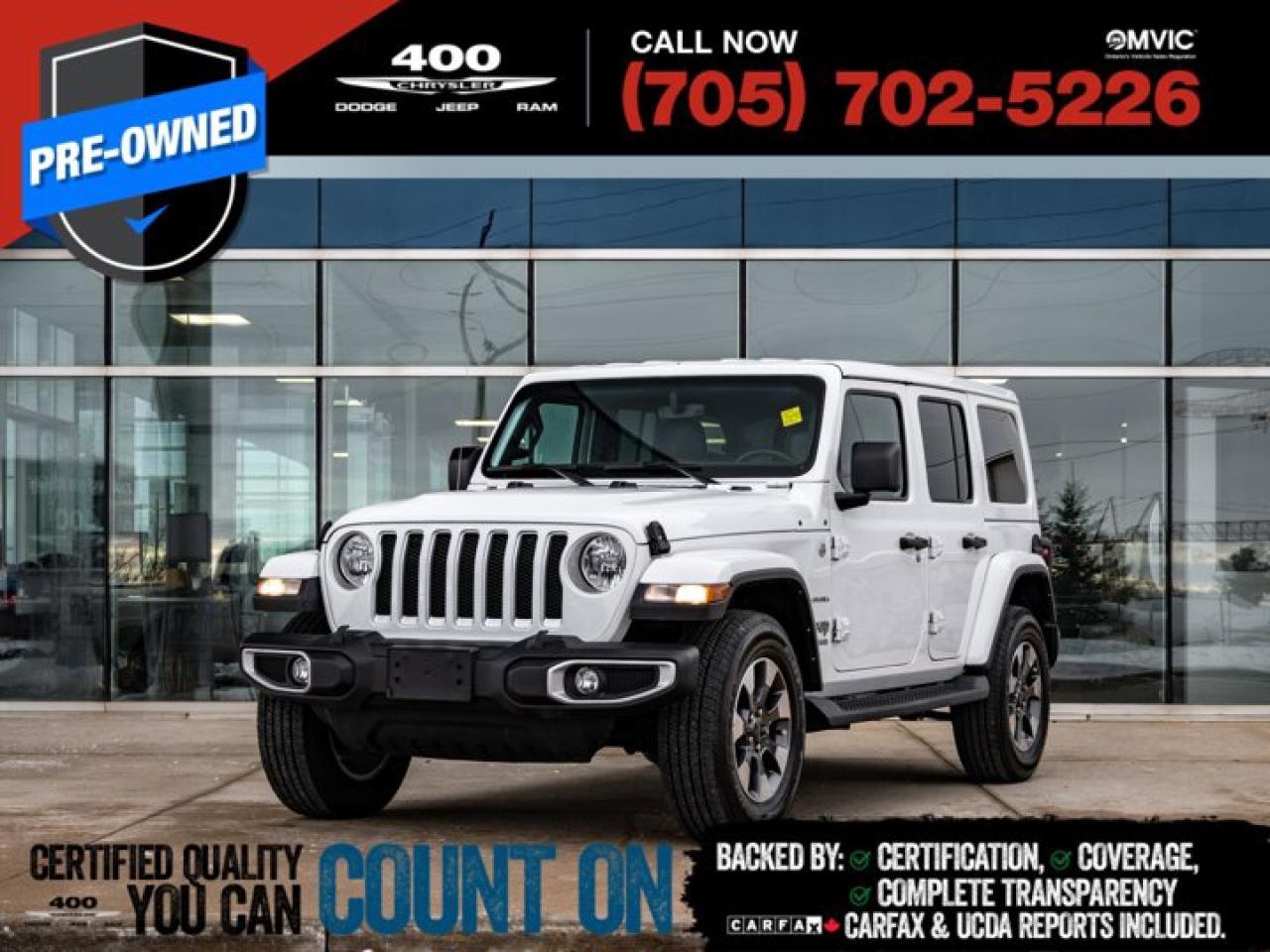Used 2022 Jeep Wrangler Unlimited Sahara for sale in Innisfil, ON