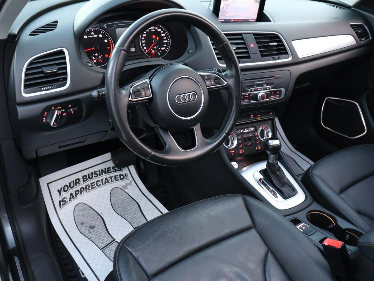 2015 Audi Q3 TECHNK AWD CERTIFIED CAMERA NAV BLUETOOTH HEATED LEATHER  P.ROOF P.SENSORS B.SPOT CRUISE ALLOYS - Photo #8