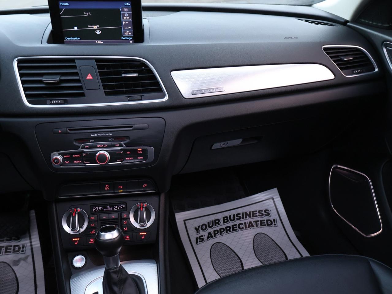 2015 Audi Q3 TECHNK AWD CERTIFIED CAMERA NAV BLUETOOTH HEATED LEATHER  P.ROOF P.SENSORS B.SPOT CRUISE ALLOYS - Photo #10