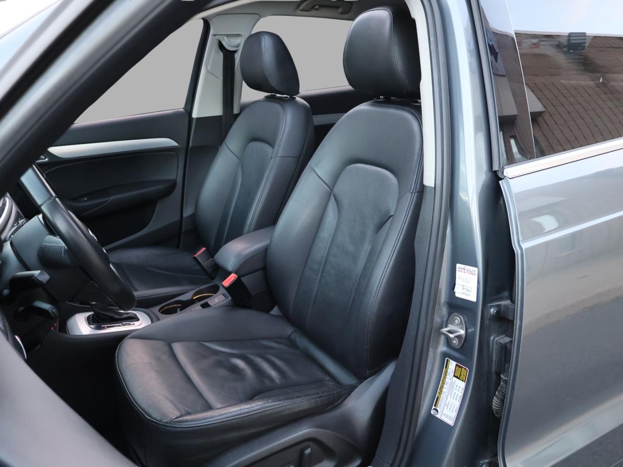 2015 Audi Q3 TECHNK AWD CERTIFIED CAMERA NAV BLUETOOTH HEATED LEATHER  P.ROOF P.SENSORS B.SPOT CRUISE ALLOYS - Photo #13