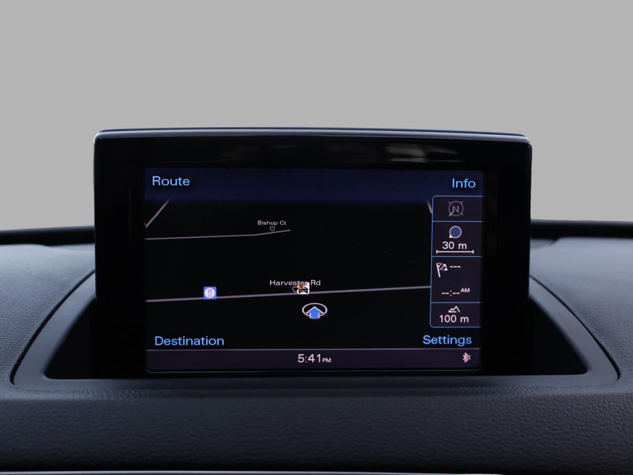 2015 Audi Q3 TECHNK AWD CERTIFIED CAMERA NAV BLUETOOTH HEATED LEATHER  P.ROOF P.SENSORS B.SPOT CRUISE ALLOYS - Photo #22