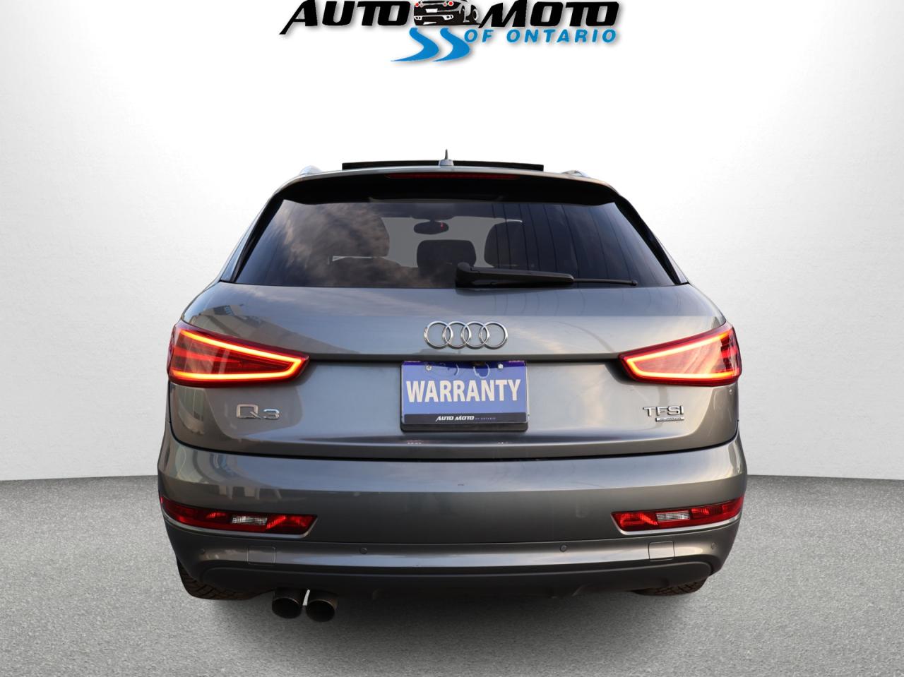 2015 Audi Q3 TECHNK AWD CERTIFIED CAMERA NAV BLUETOOTH HEATED LEATHER  P.ROOF P.SENSORS B.SPOT CRUISE ALLOYS - Photo #5