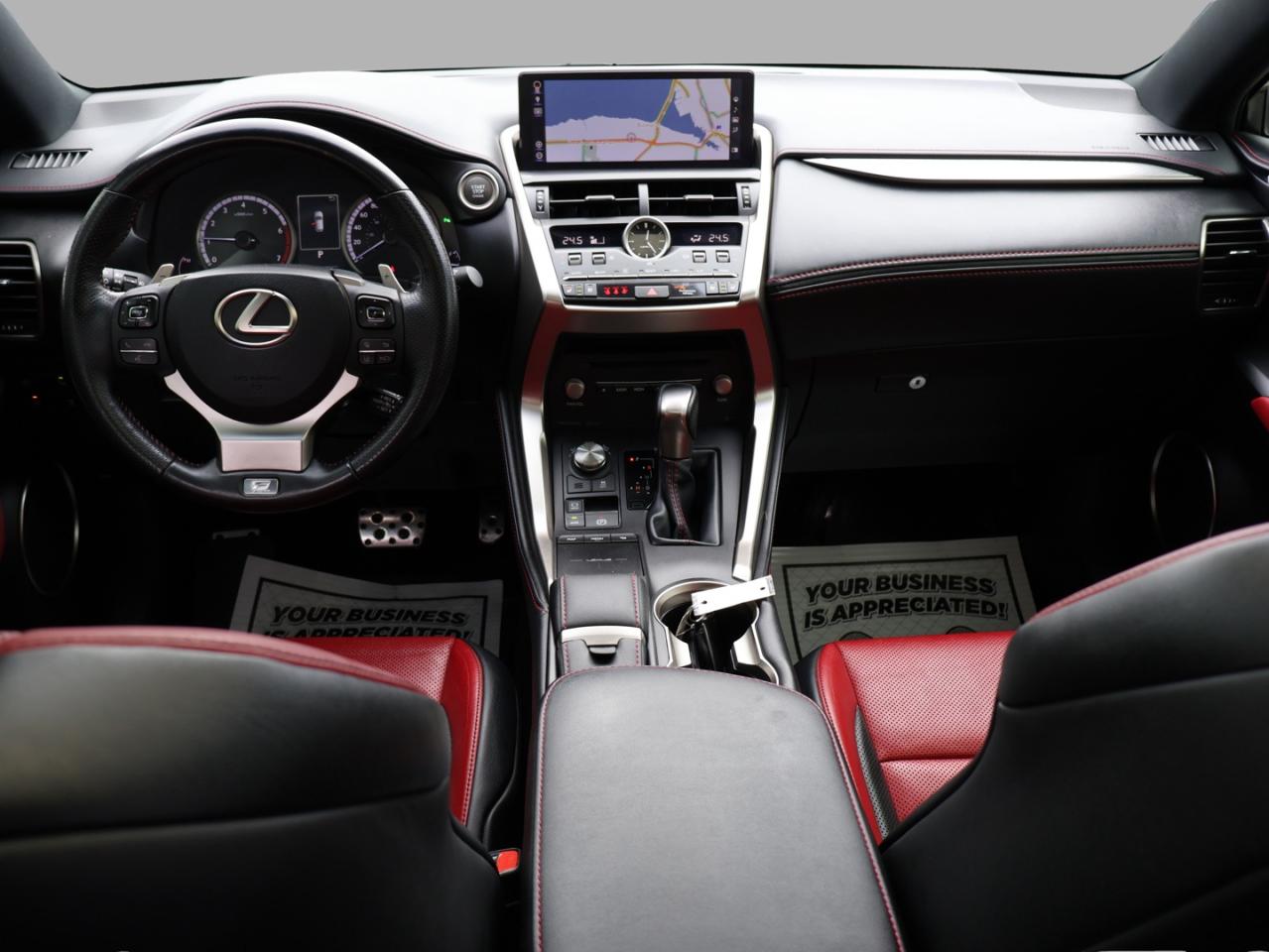 2019 Lexus NX 300t F-SPORT AWD CERTIFIED *ACCIDENT FREE*2nd WINTER* CAMERA NAV COOL/HEAT LEATHER SEAT/STEERING SUNROOF BLUETOOTH B.SPOT ALLOYS - Photo #11