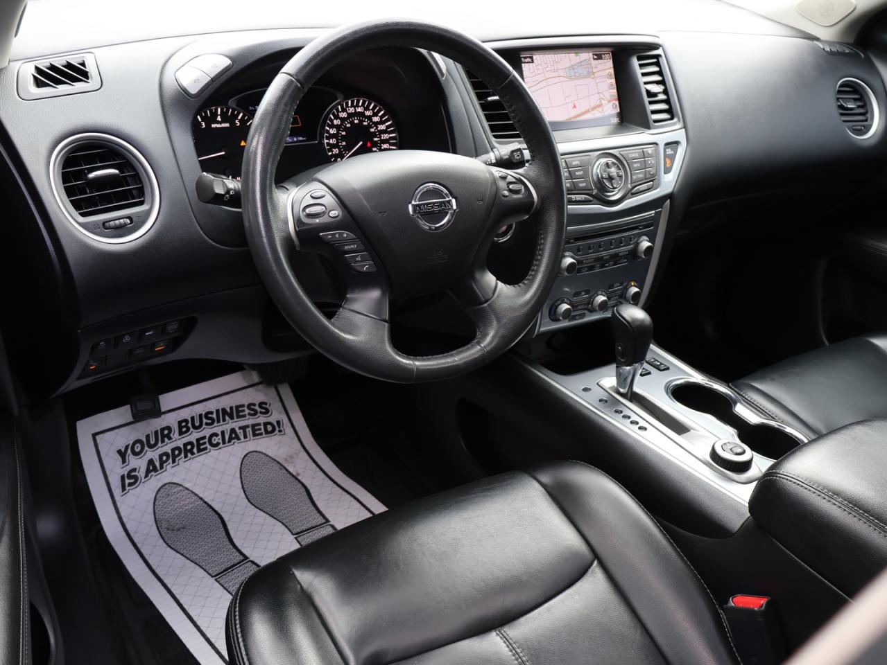 2017 Nissan Pathfinder SL 4WD CERTIFIED *7 SEATS*NISSAN MAINTAIN*2nd WINTER* 360 CAMERA NAV BLUETOOTH LEATHER HEATED 4 SEATS/STEERING DUAL ROOF CRUISE ALLOYS - Photo #8