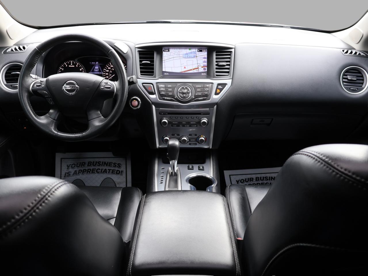 2017 Nissan Pathfinder SL 4WD CERTIFIED *7 SEATS*NISSAN MAINTAIN*2nd WINTER* 360 CAMERA NAV BLUETOOTH LEATHER HEATED 4 SEATS/STEERING DUAL ROOF CRUISE ALLOYS - Photo #11