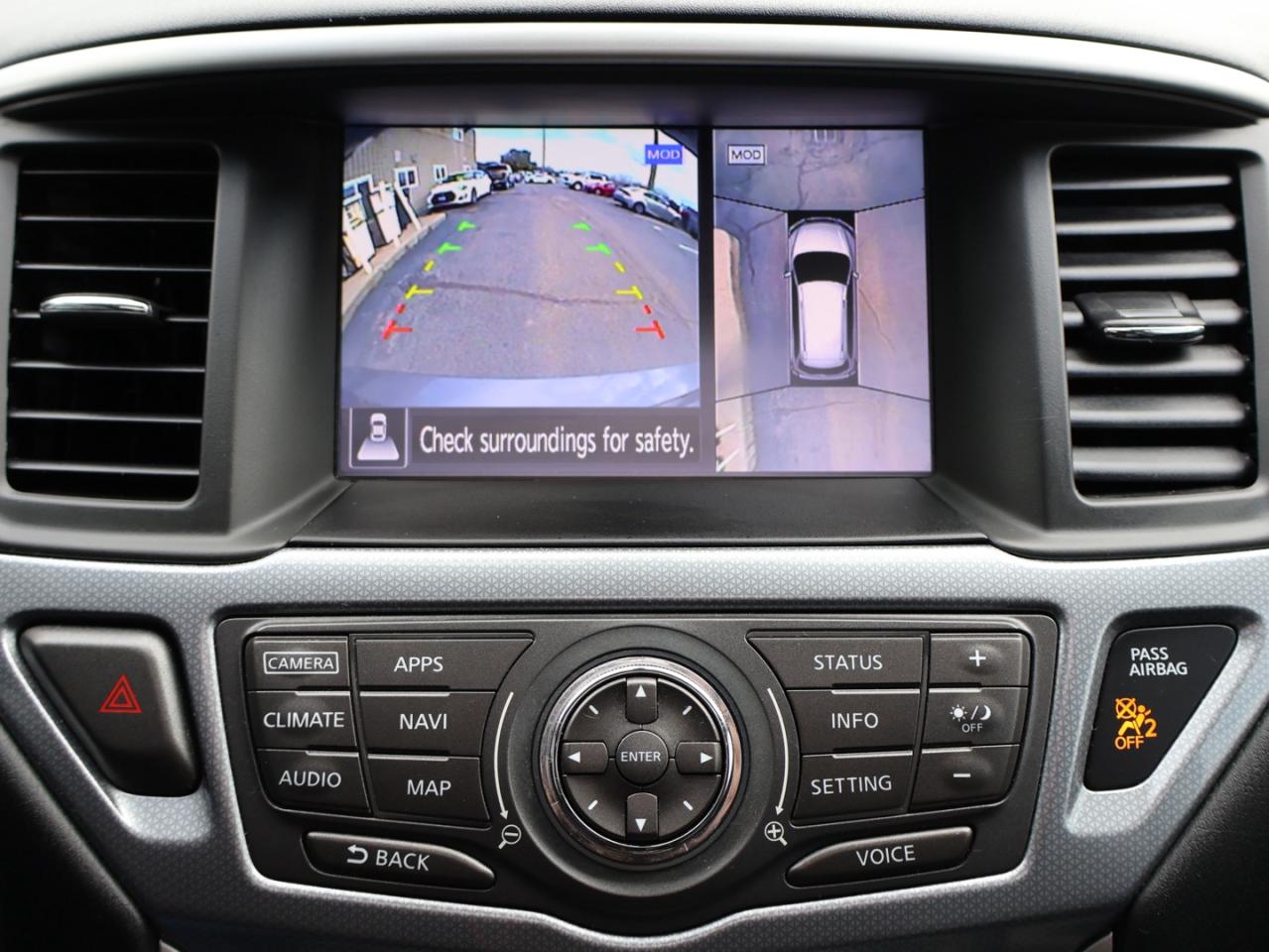 2017 Nissan Pathfinder SL 4WD CERTIFIED *7 SEATS*NISSAN MAINTAIN*2nd WINTER* 360 CAMERA NAV BLUETOOTH LEATHER HEATED 4 SEATS/STEERING DUAL ROOF CRUISE ALLOYS - Photo #24