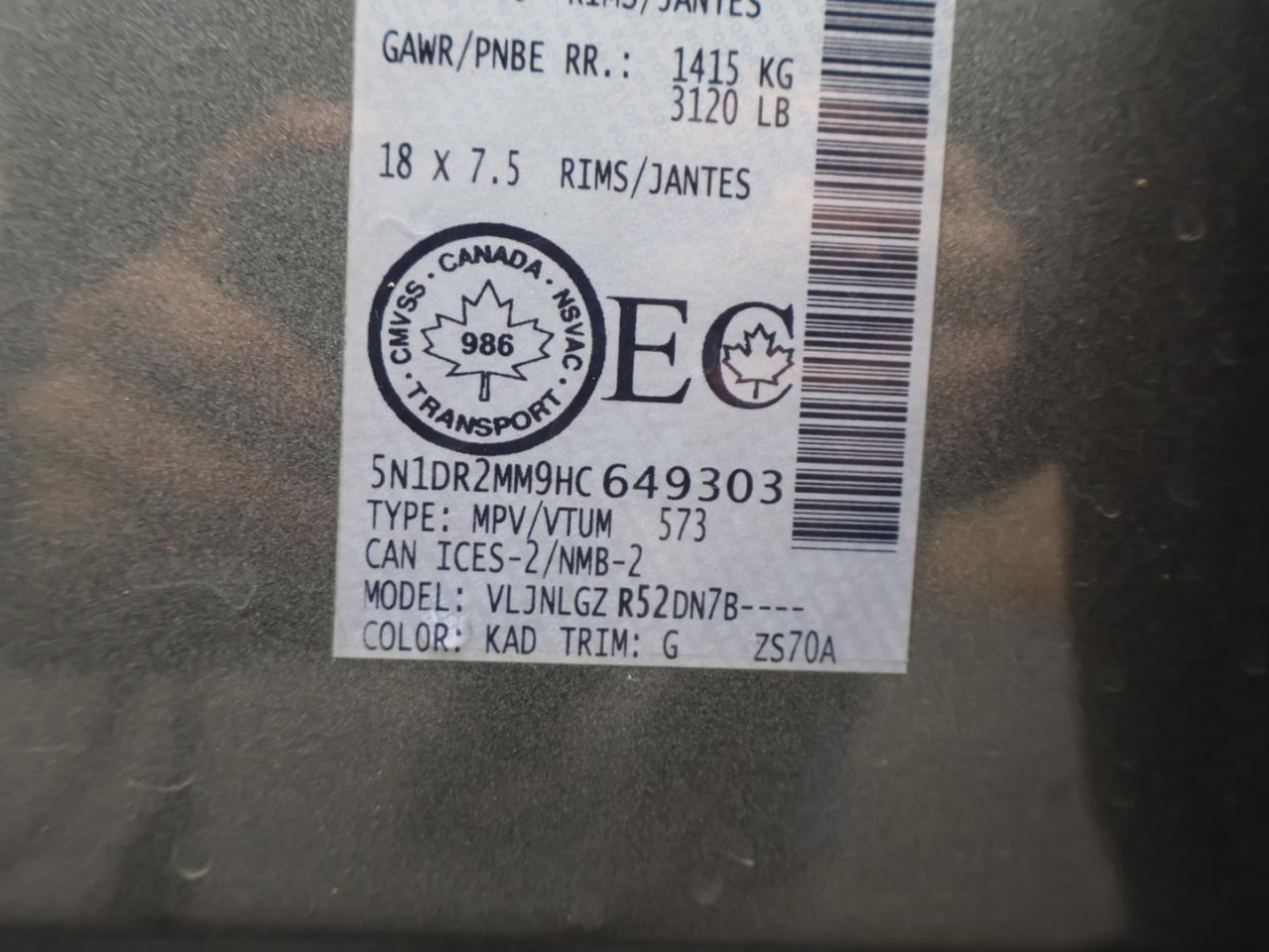 2017 Nissan Pathfinder SL 4WD CERTIFIED *7 SEATS*NISSAN MAINTAIN*2nd WINTER* 360 CAMERA NAV BLUETOOTH LEATHER HEATED 4 SEATS/STEERING DUAL ROOF CRUISE ALLOYS - Photo #37