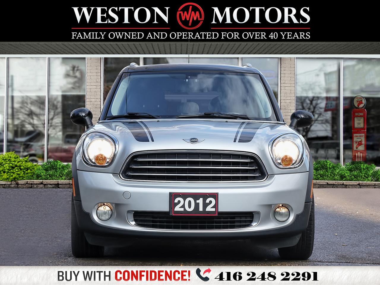 2012 MINI Cooper Countryman 6 SPEED MANUAL*LEATHER*MOON ROOF*BT*HEATED SEATS Photo5