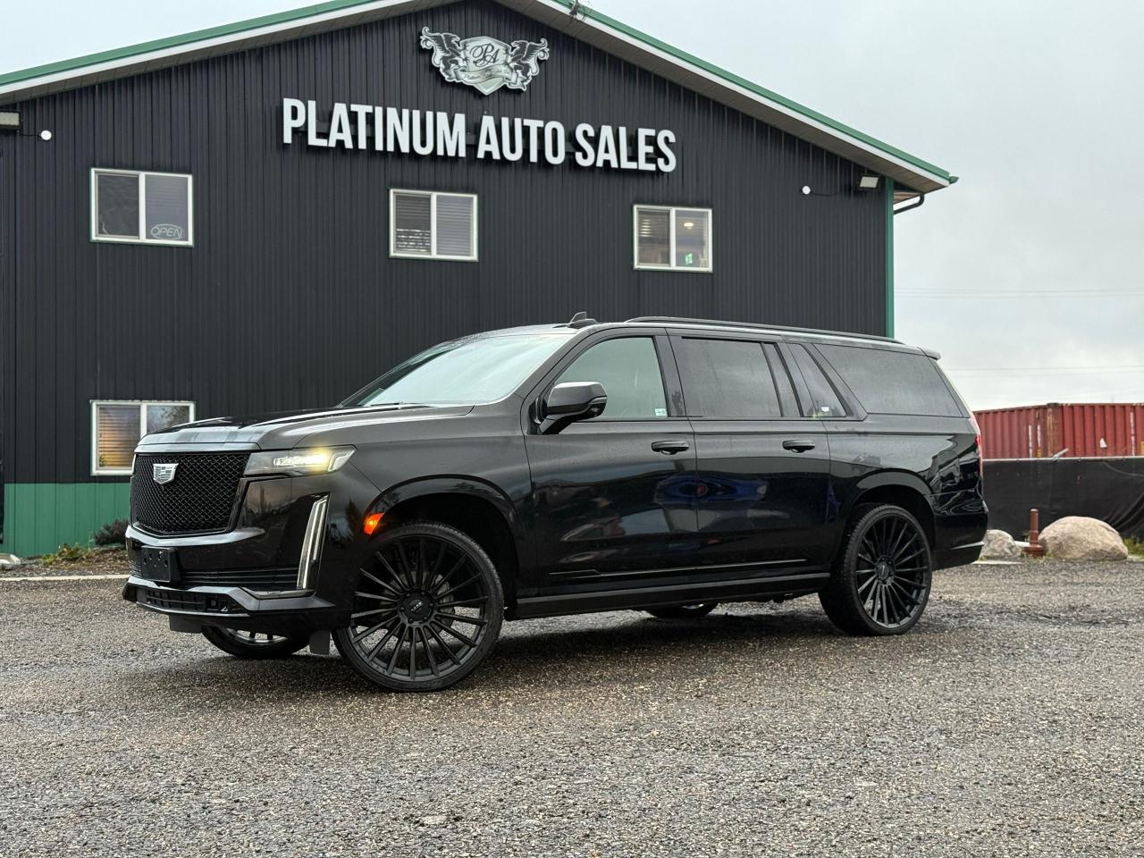 Used 2022 Cadillac Escalade ESV Sport Platinum for sale in Winnipeg, MB