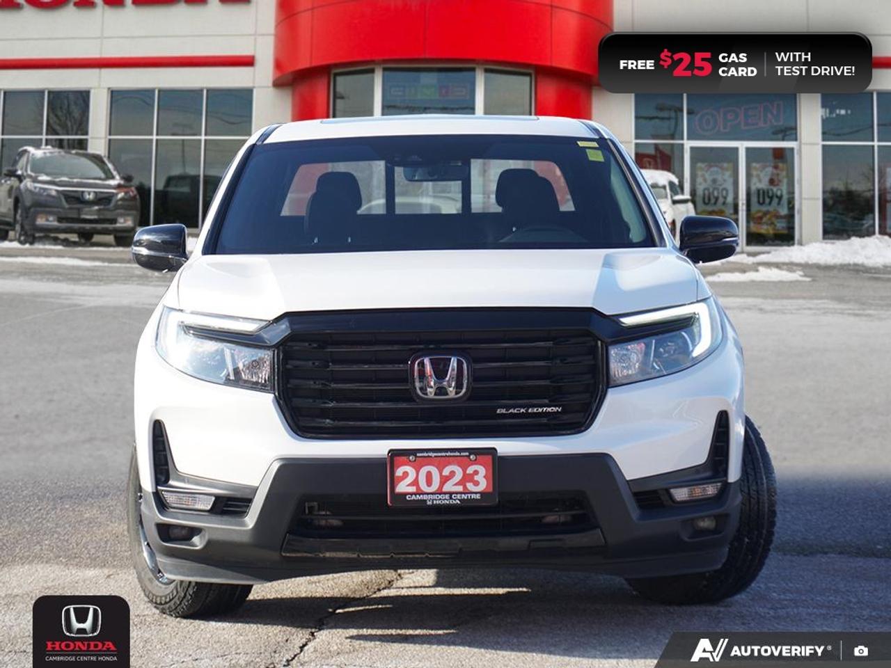 2023 Honda Ridgeline Black Edition APPLE CARPLAY™/ANDROID AUTO™ | POWER SUNROOF | REARVIEW CAMERA Photo