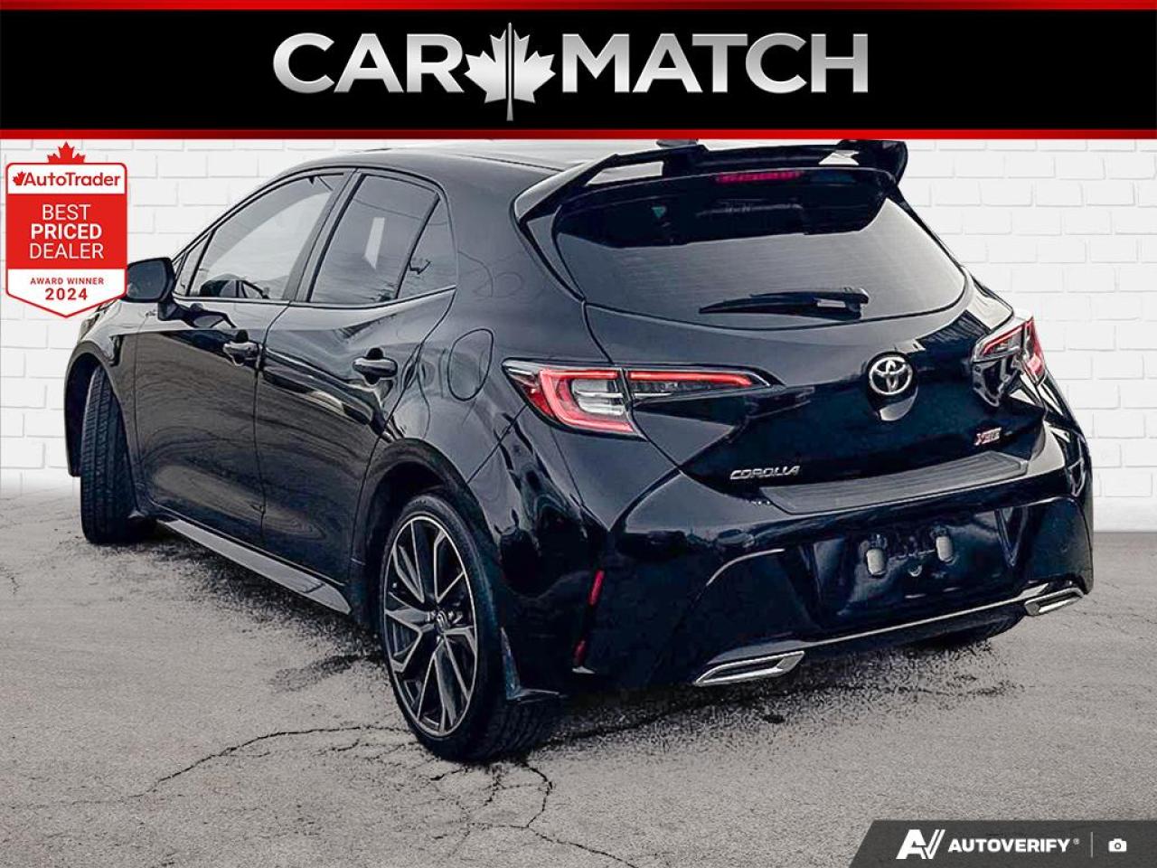 2019 Toyota Corolla XSE / NO ACCIDENTS / NAV / LEATHER /HTD SEATS/ M/T Photo3