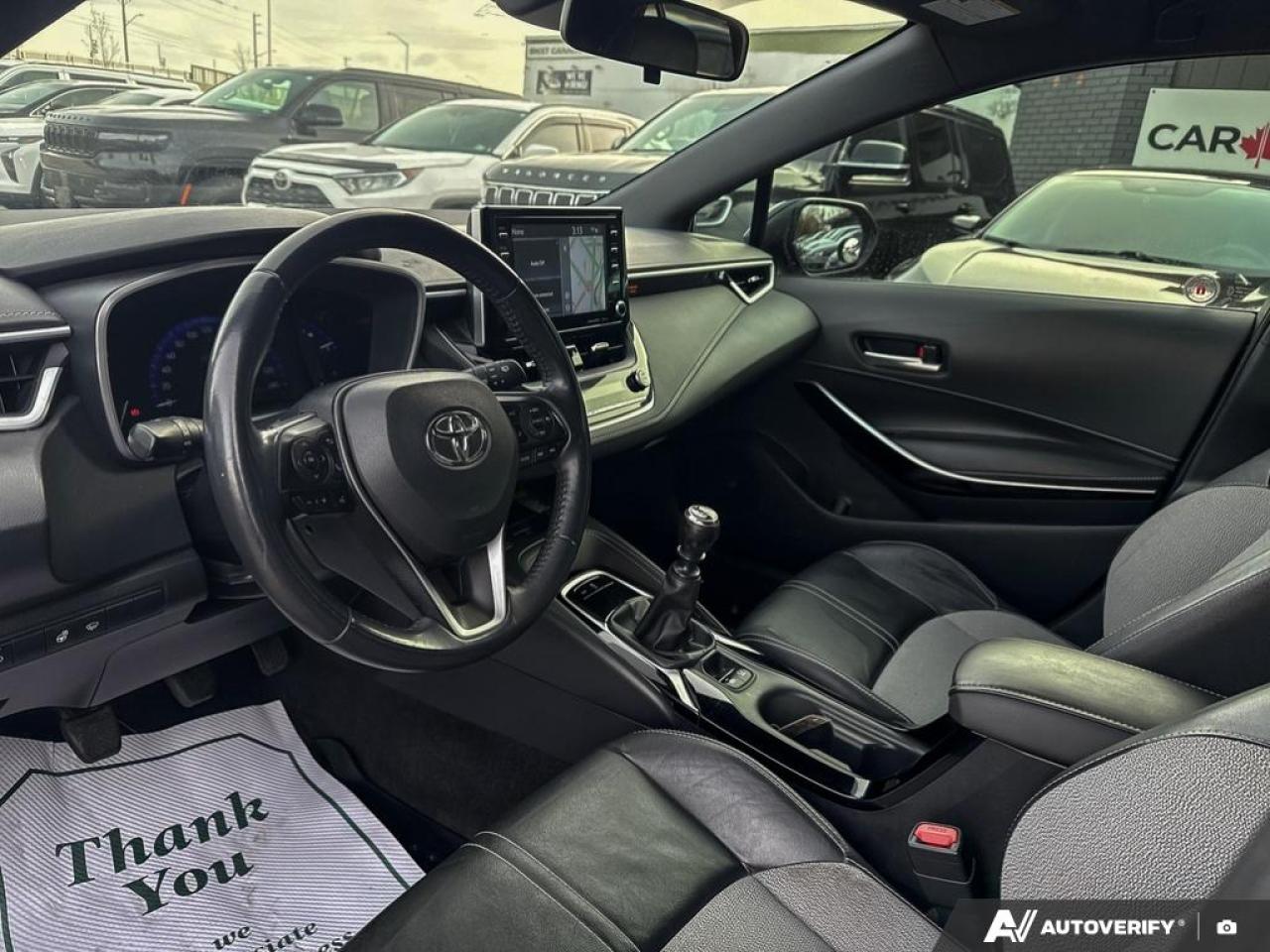 2019 Toyota Corolla XSE / NO ACCIDENTS / NAV / LEATHER /HTD SEATS/ M/T - Photo #9