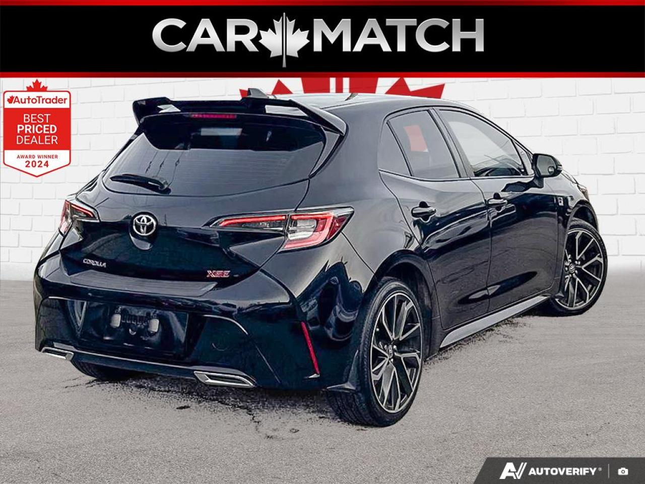 2019 Toyota Corolla XSE / NO ACCIDENTS / NAV / LEATHER /HTD SEATS/ M/T - Photo #5